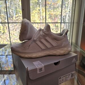 Adidas Ultraboost Web DNA White Athletic Shoes